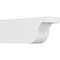 Ekena Millwork Standard Del Monte Architectural Grade PVC Rafter Tail, 4"W X 6"H X 16"L RFTP04X06X16DEL - alternate 1